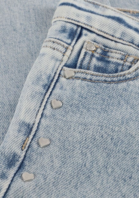 Blaue DAILY7 Lange Hosen DENIM WIDE FIT STUDS - large