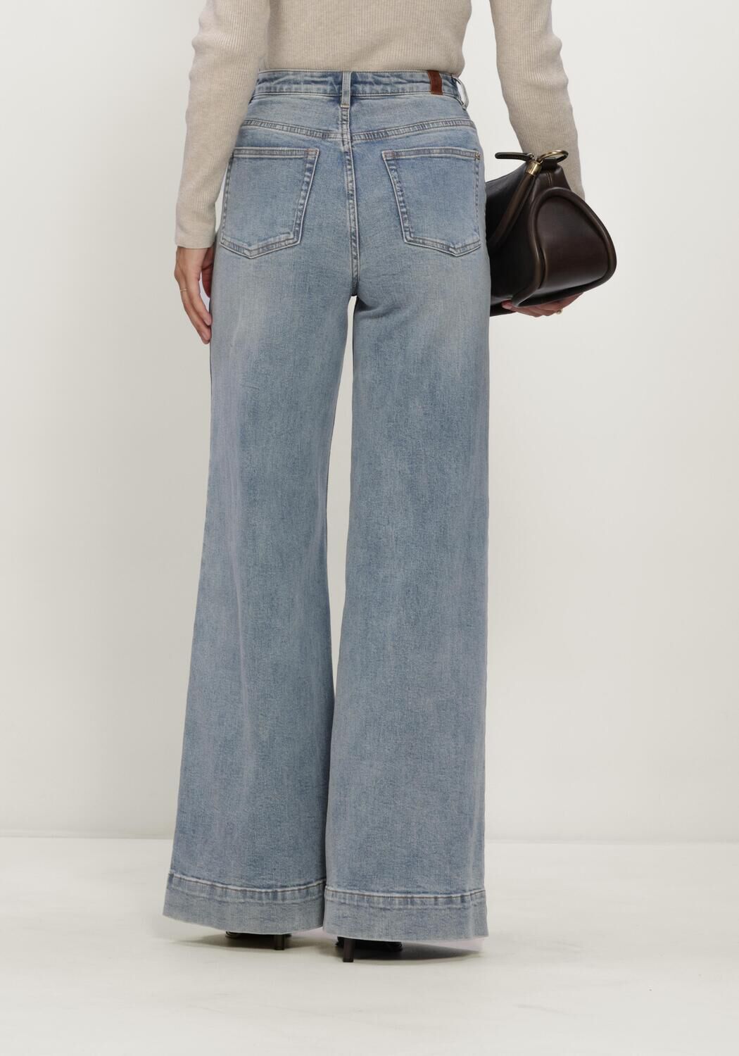 Blaue JANICE Wide jeans JEANS DAMES WIDE LEG HIGH RISE STRETCH MASON - large