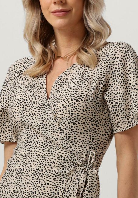 Sand OBJECT Maxikleid LEONORA SEL S/S WRAP LONG DRESS 126 - large