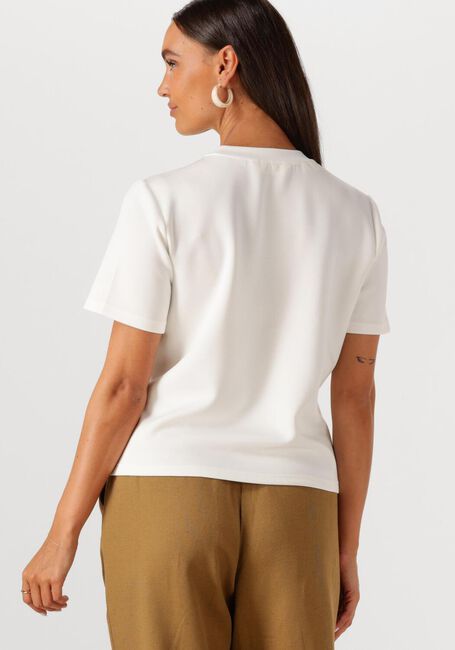 Weiße SELECTED FEMME Top SLFTENNY SS BOXY O-NECK - large