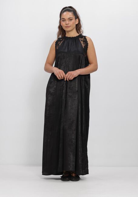 Schwarze SUMMUM Kleider DRESS SATIN - large