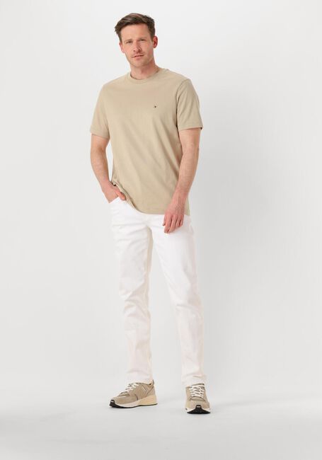 Sand TOMMY HILFIGER T-shirt ESS SEASONAL REG FIT SOLID TEE - large