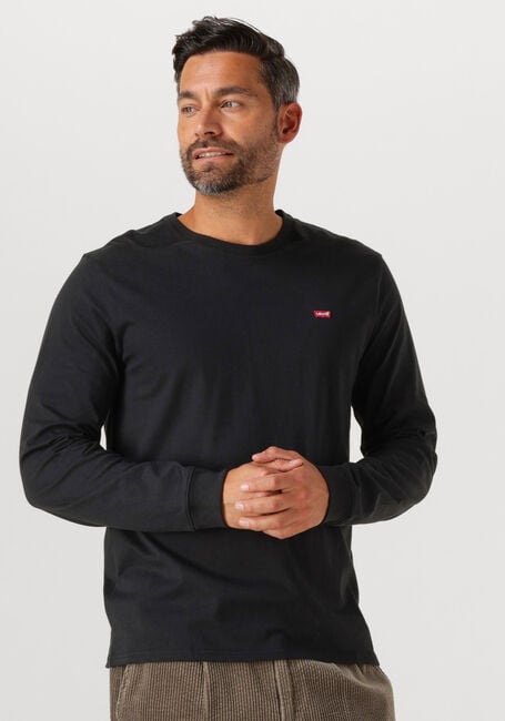 Schwarze LEVI'S T-shirt LS ORIGINAL HM TEE - large