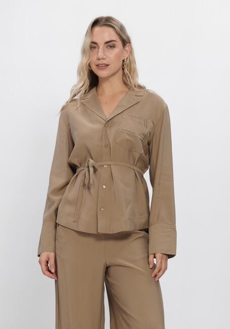 Ocker ROUGE EDIT Blusen ROUMELIA L/S OVERSIZED SHIRT - large