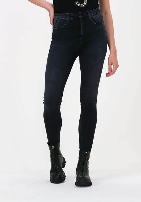 Schwarze CALVIN KLEIN Skinny jeans HIGH RISE SUPER SKINNY ANKLE - large