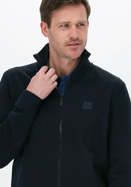 Blaue BOSS Strickjacke ZESTART - large