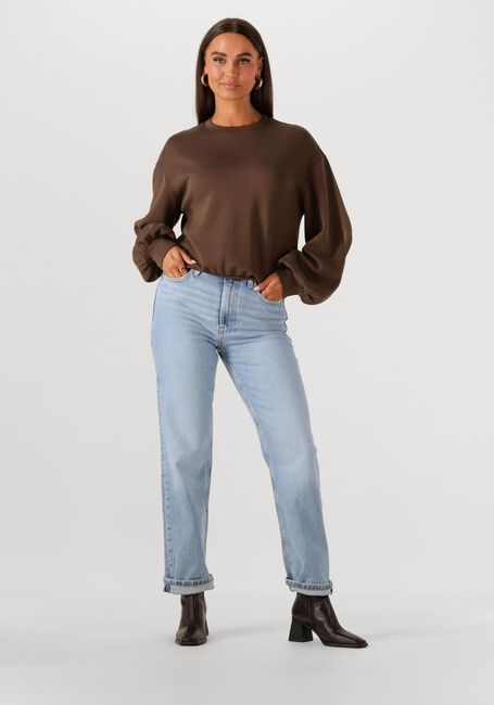 Braune MSCH COPENHAGEN Pullover MSCHBRIONNA IMA Q SWEATSHIRT - large