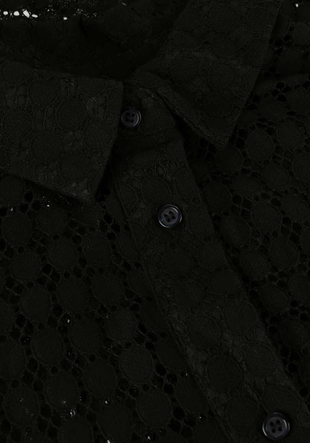 Schwarze MODSTR&Ouml;M Blusen HATTIEMD SHIRT - large