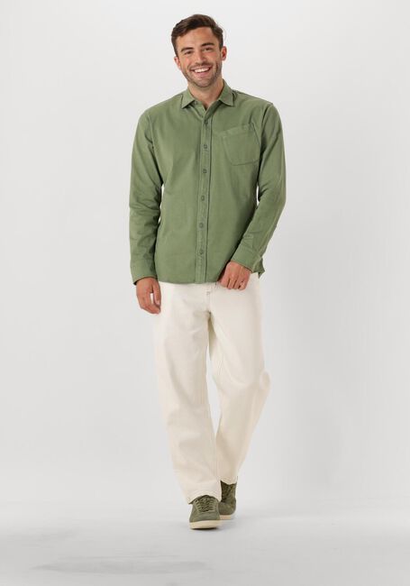 Grüne BUTCHER OF BLUE Casual-Oberhemd AIDAN JERSEY SHIRT - large