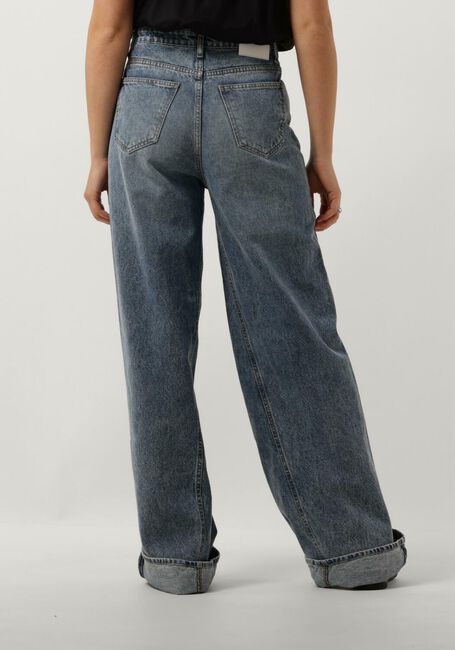 Dunkelblau CO'COUTURE Wide jeans VIKA WIDE SEEM LONG JEANS - large