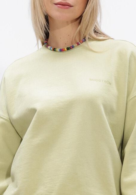 Gelbe MODSTR&Ouml;M Sweatshirt NIARNMD SWEAT - large