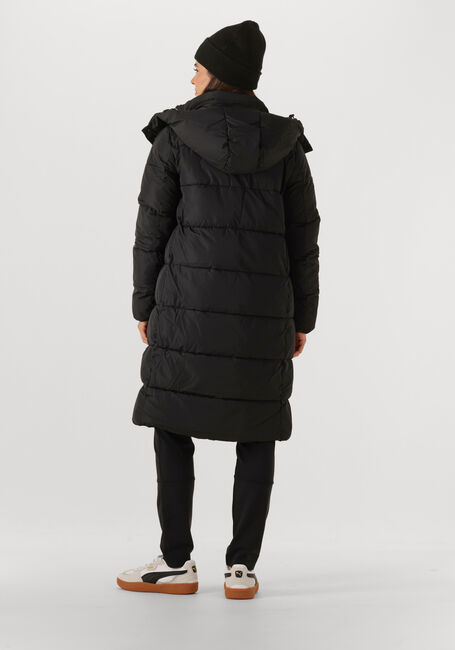 Schwarze CALVIN KLEIN Wattierte Jack MONOLOGO NON-DOWN LONG PUFFER - large