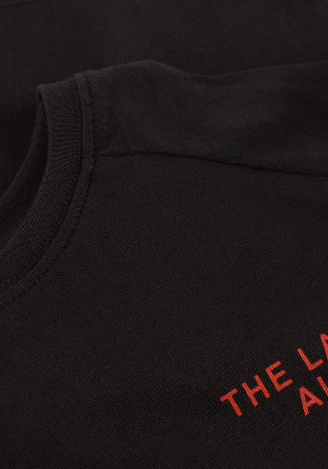 Schwarze ALIX MINI T-shirt KNITTED 14 LONGSLEEVE - large