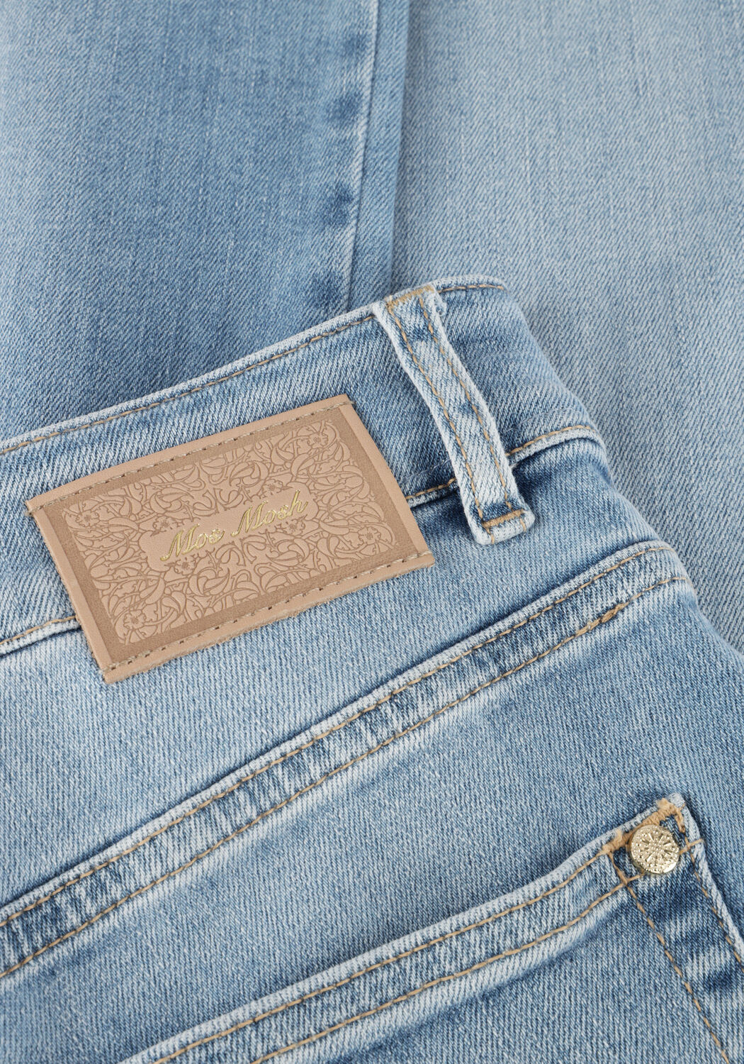 Hellblau MOS MOSH Straight leg jeans MMCOLETTE GRENDEL JEANS - large