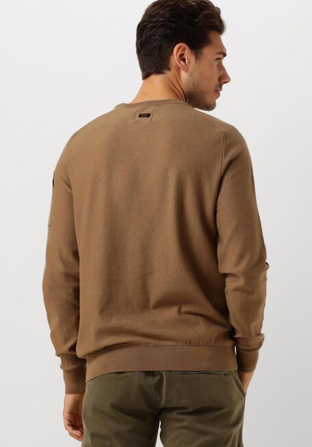 Braune PME LEGEND Pullover R-NECK AMERICAN CLASSIC KNIT - large