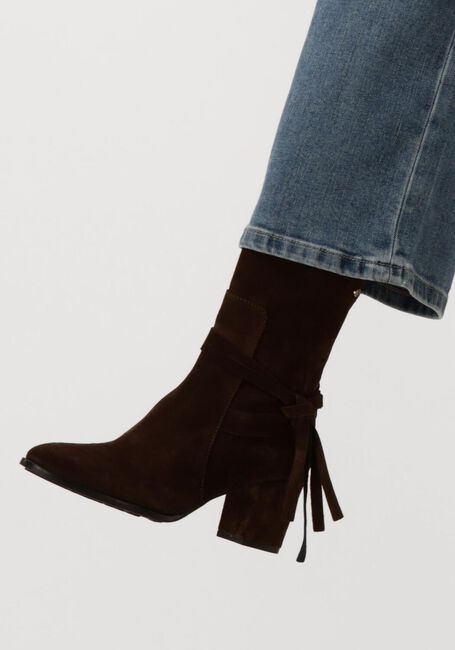 Braune FRED DE LA BRETONIERE Stiefeletten GIA STELLA - large