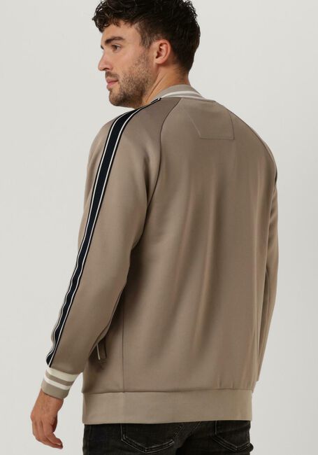 Taupe CRUYFF Strickjacke SANTINO SCUBA TRACK TOP - large