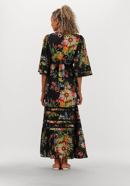 Mehrfarbige/Bunte ANTIK BATIK Maxikleid LISA LONG DRESS - large