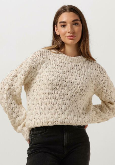 Beige Y.A.S. Pullover YASBUBBA LS KNIT PULLOVER S. - large