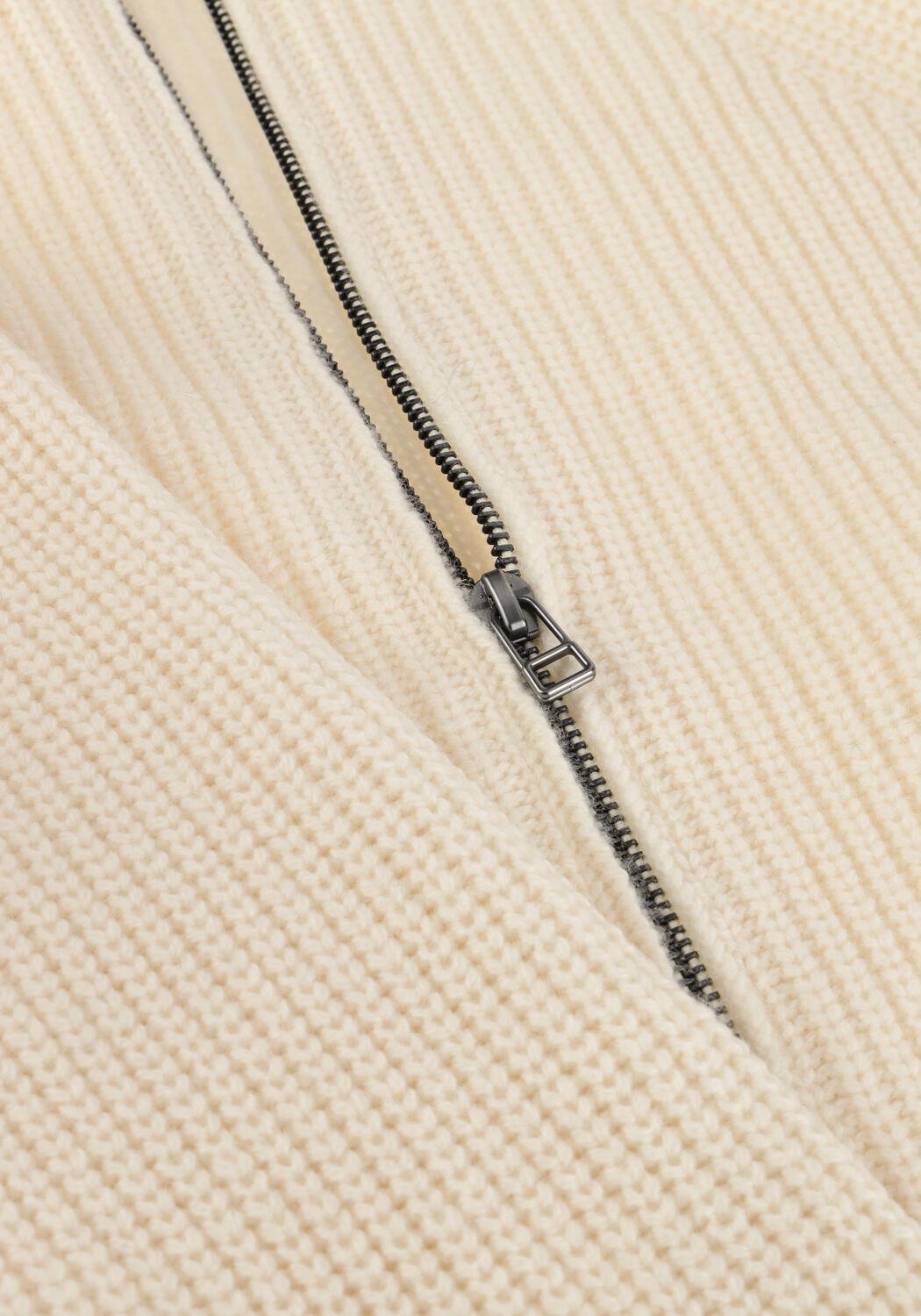 Ecru FOR&Eacute;T Pullover DELTA WOOL ZIP KNIT - large