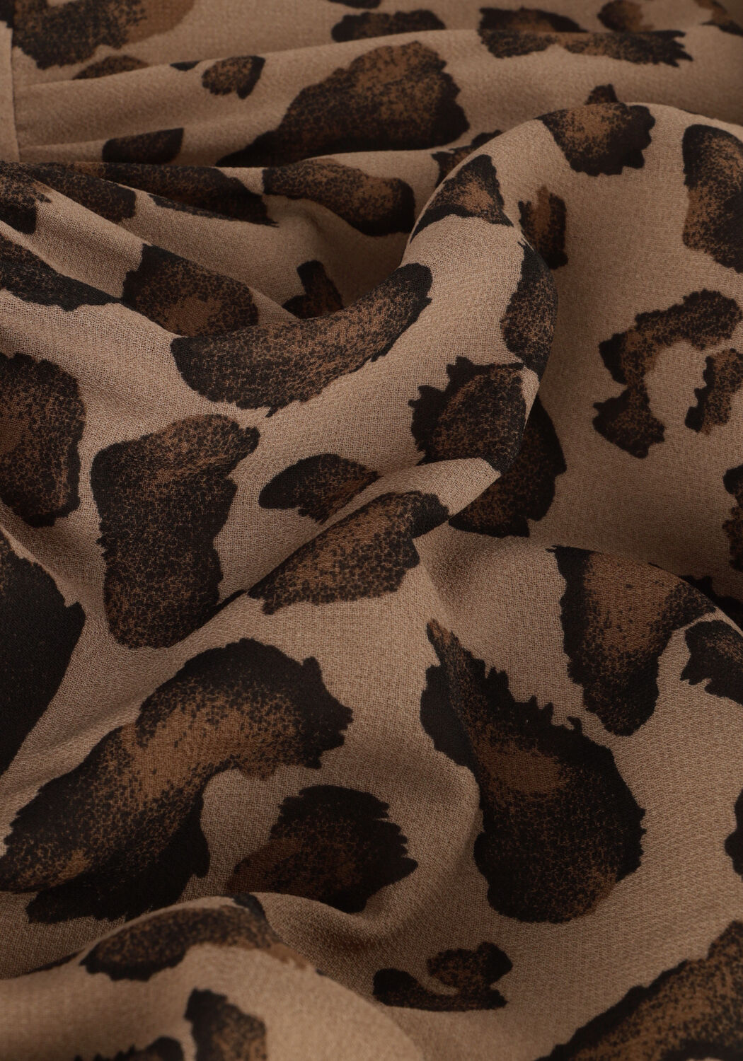 Braune OBJECT Minikleid OBJMILA GIA L/S DRESS - large