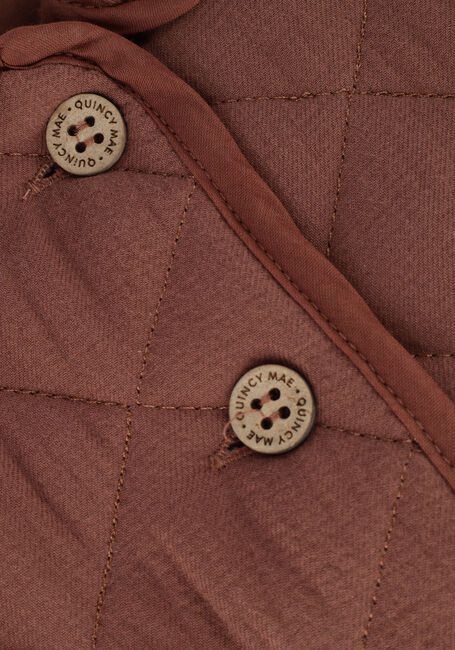 Braune QUINCY MAE Sommerjacken QUILTED JACKET - large