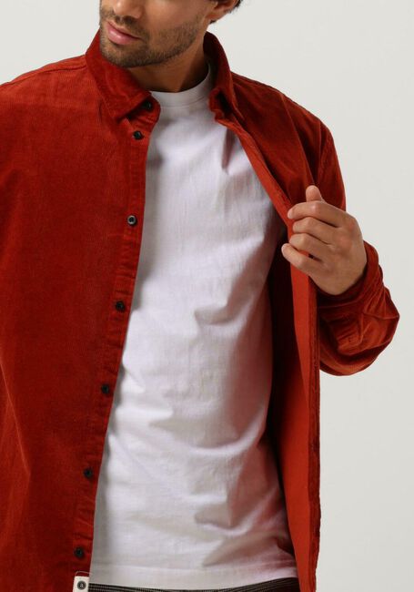 Braune ANERKJENDT Overshirt AKLEIF CORDUROY SHIRT - large