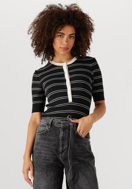 Schwarze MODSTRÖM Top PACIFICOMD SS POLO - large