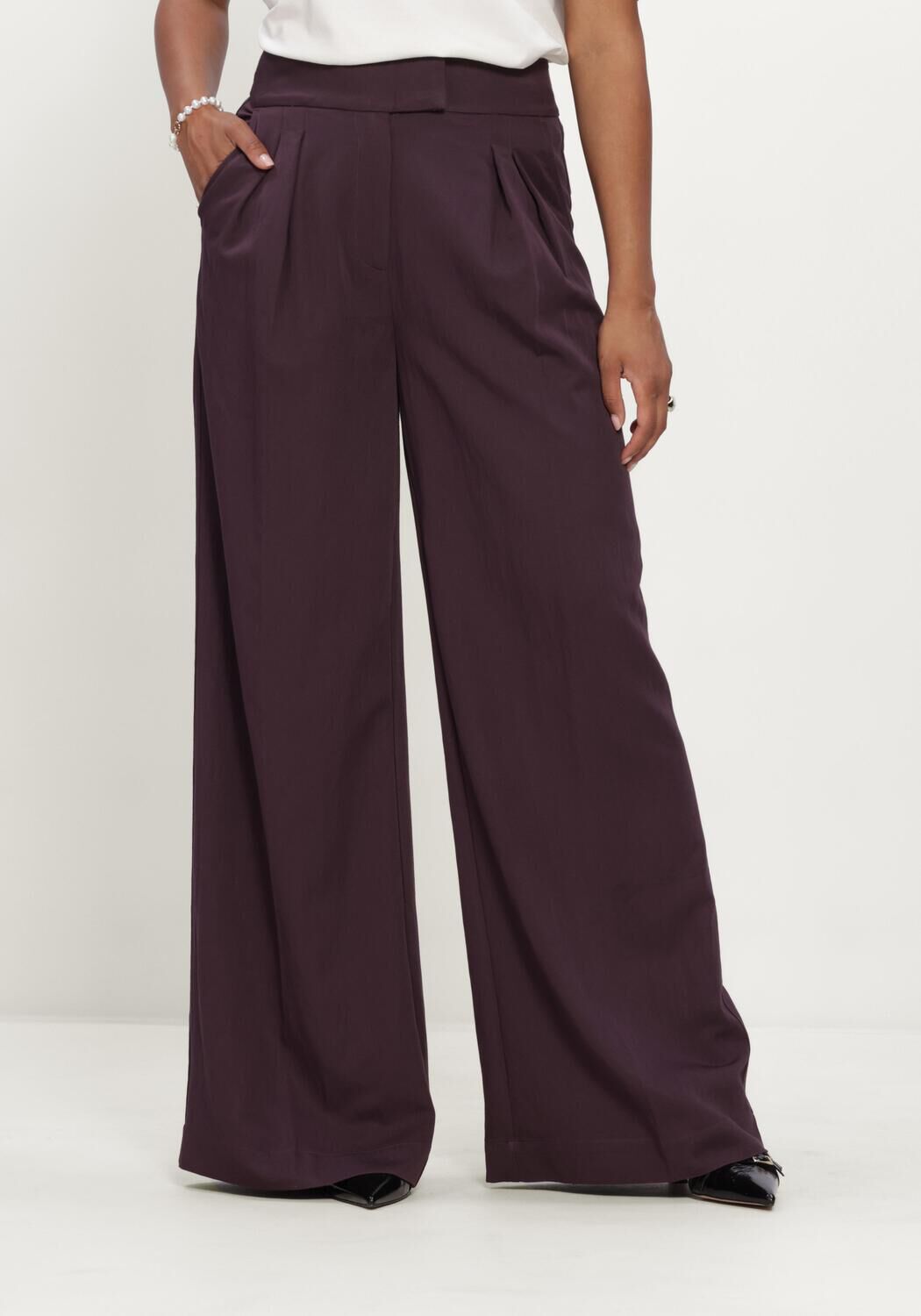 Bordeaux AAIKO Hosen FREDERIQUE RAY 538 - large