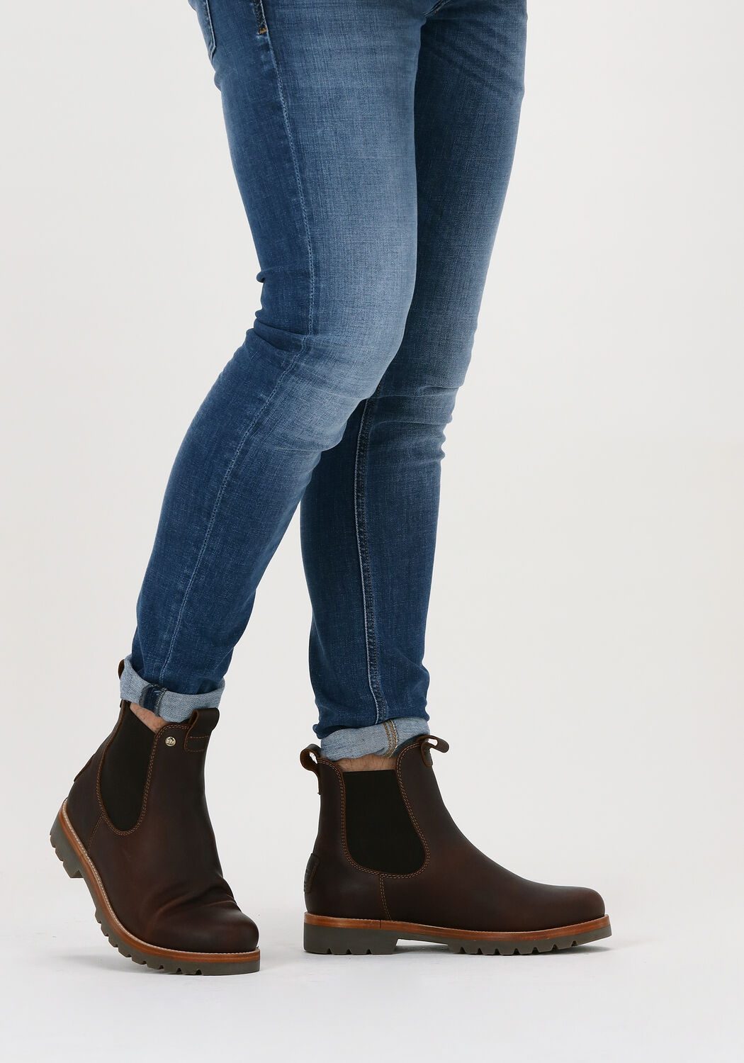 Braune PANAMA JACK Chelsea Boots BURTON IGLOO - large