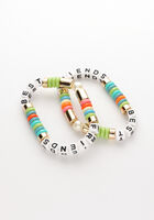 Mehrfarbige/Bunte WYSH Armbänder ROMEE - medium