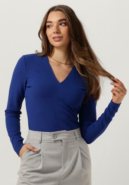 Blaue VANILIA Tops & T-shirts 90S V NECK LONGSLEEVE - large
