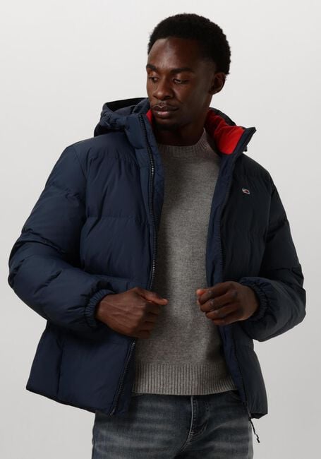Dunkelblau TOMMY JEANS Wattierte Jack TJM ESSENTIAL DOWN - large