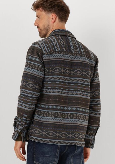 Braune ANERKJENDT Overshirt AKOSCAR INKA OVERSHIRT - large