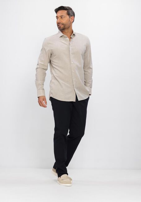 Beige PROFUOMO Klassisches Oberhemd SHIRT CUTAWAY SF CLASSIC - large