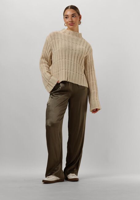 Beige MODSTRÖM Pullover FELIPEMD SHORT T-NECK - large