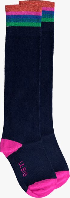 Blaue LE BIG Socken PRESLEY KNEE HIGH - large