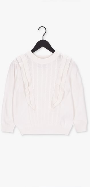 Weiße MINUS Pullover EUDORA KNIT PULLOVER - large