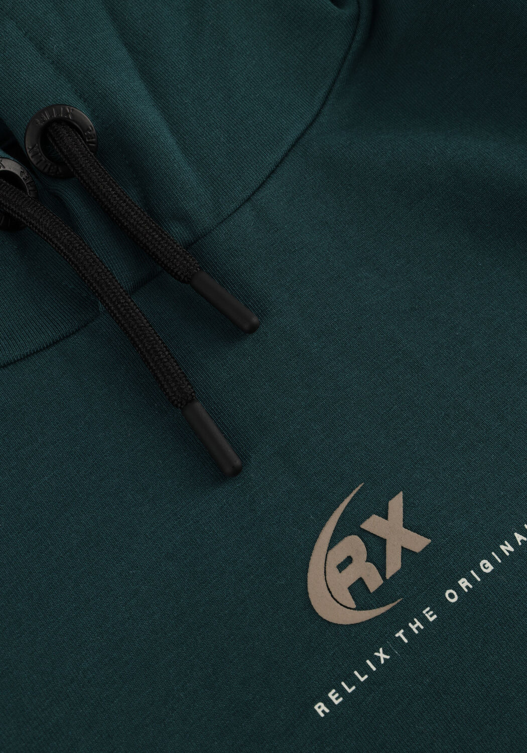 Gr&uuml;ne RELLIX Sweatshirt HOODIE RELLIX CHESTPRINT - large