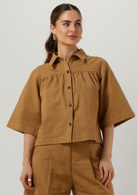 Camelfarbene RUBY TUESDAY Blusen RIAH BLOUSE - large