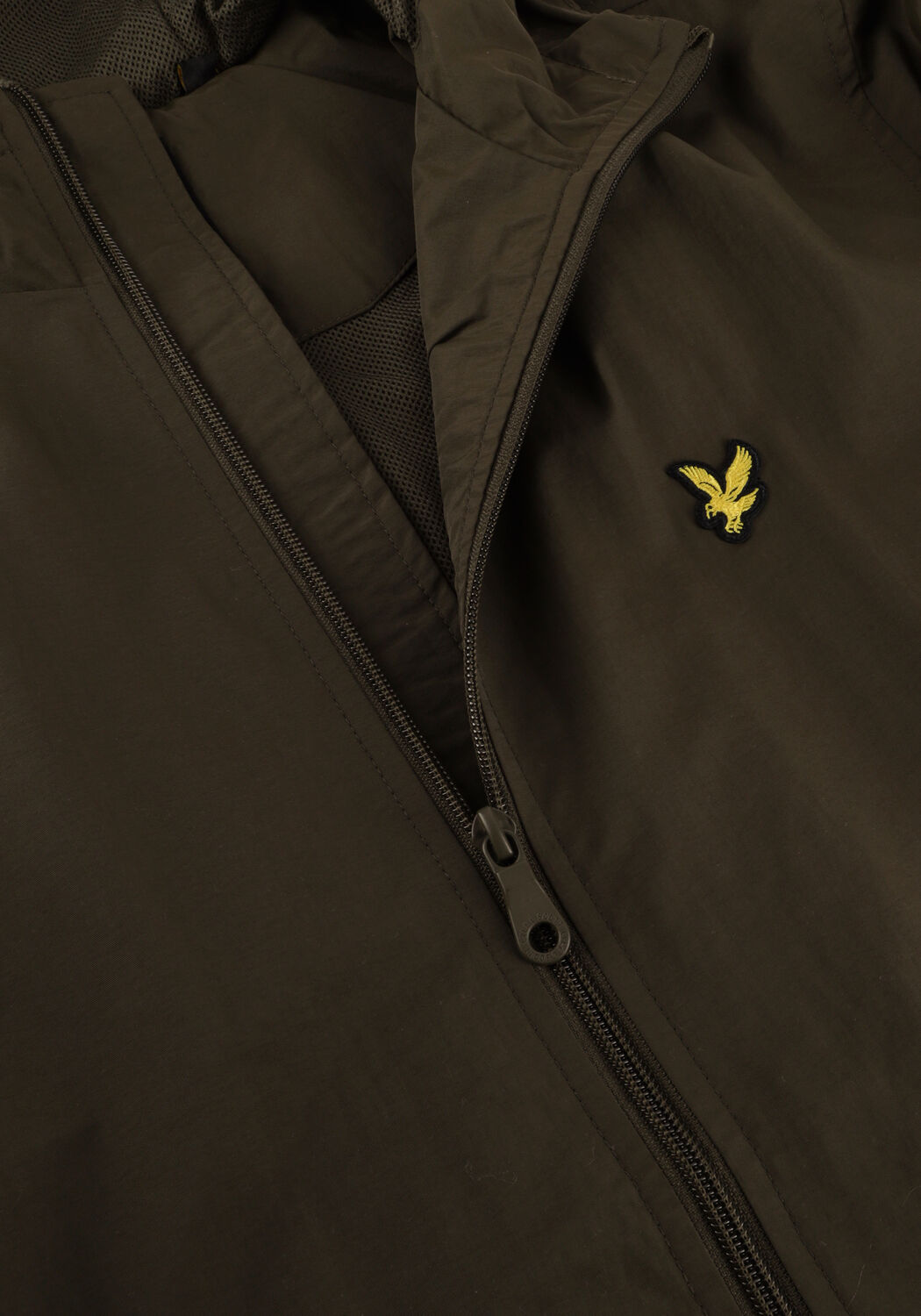 Olive LYLE & SCOTT Jack ZIP THROUGH HOODED JACKET - large