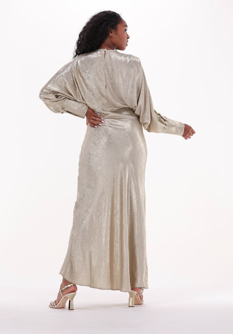Goldfarbene NOTRE-V Maxikleid PARTY MAXI DRESS - large