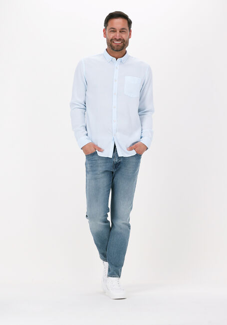 Blaue DSTREZZED Casual-Oberhemd SHIRT BUTTON DOWN TENCEL - large
