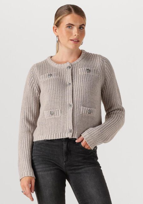 Beige LIU JO Strickjacke MAGLIA APERTA - large