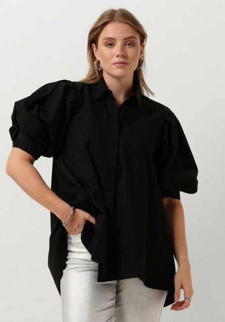 Schwarze NOTRE-V Blusen NV-DAVY BLOUSE - large