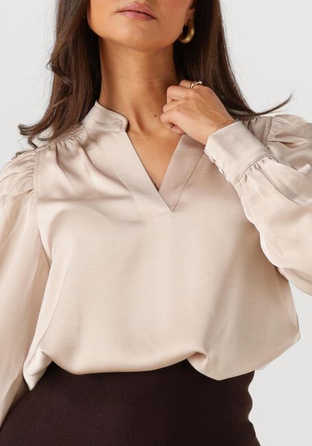 Creme NEO NOIR Blusen ROSSLYN HEAVY SATEEN BLOUSE - large