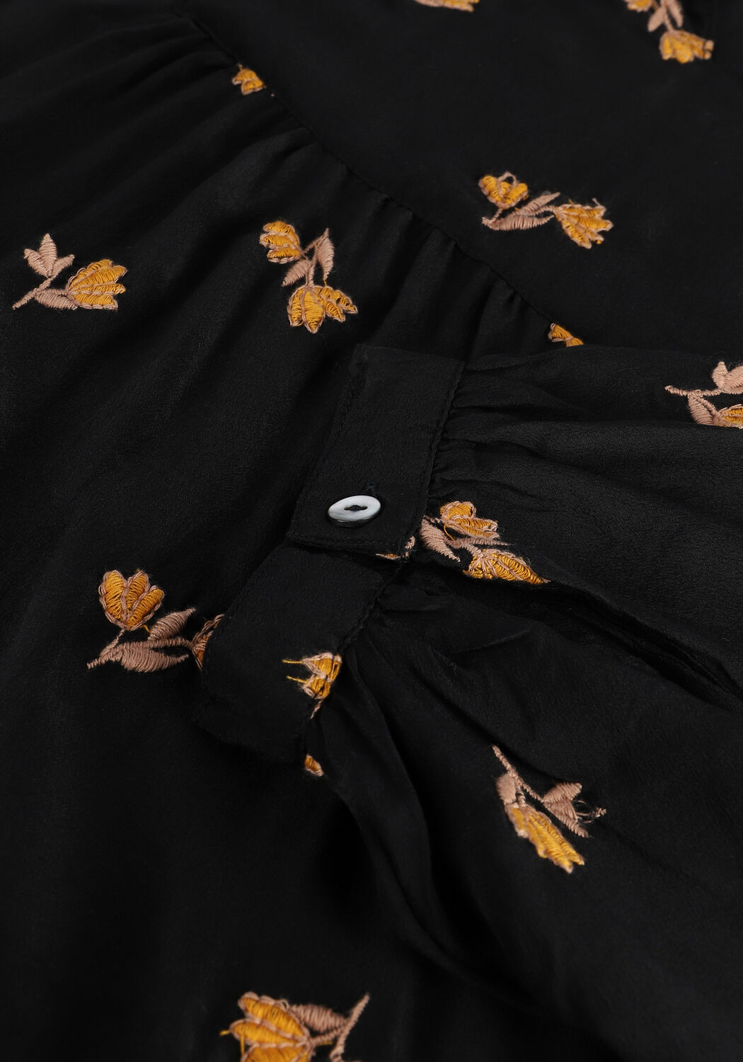 Schwarze SISSEL EDELBO Minikleid MARYLIN NOIR SILK DRESS - large