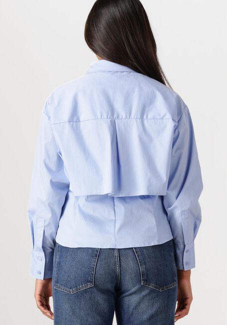 Blaue CO'COUTURE Blusen SANDY DOUBLE LAYER SHIRT - large