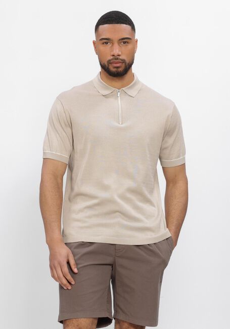 Beige STEFANO LAURAN Polo-Shirt POLO BASTIAN - large