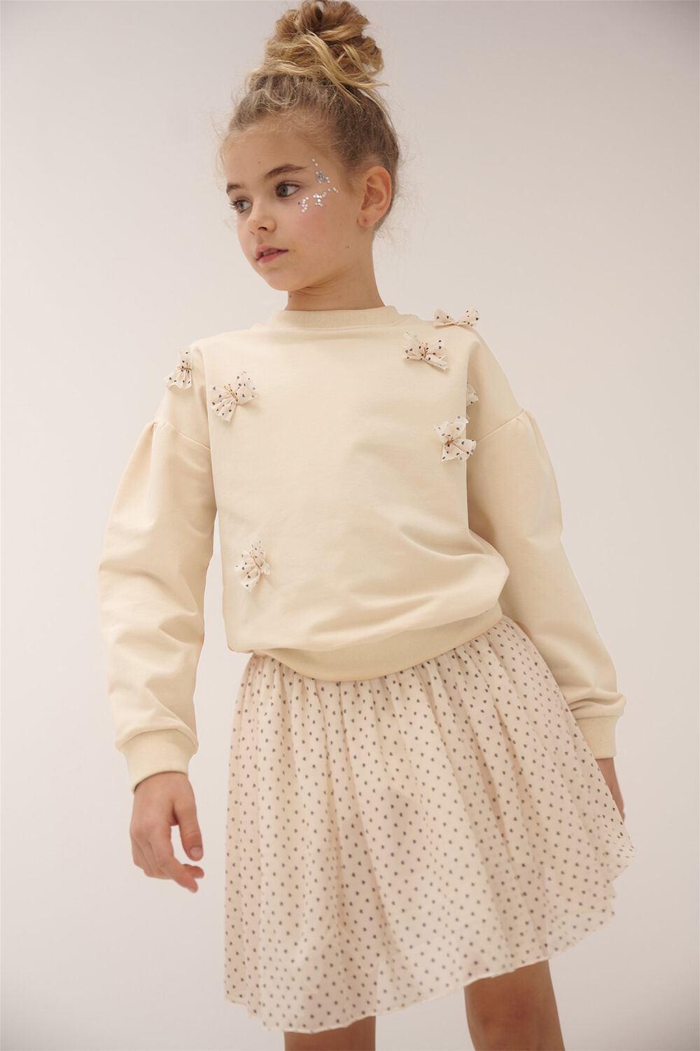 Ecru NONO Sweatshirt KIMAS SWEATER - large